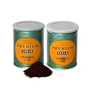 Premium Organic Ground Coffee - 100% Arabica Spanish Espresso Blend from Award Winning Café Saula 500g (2x 250g)