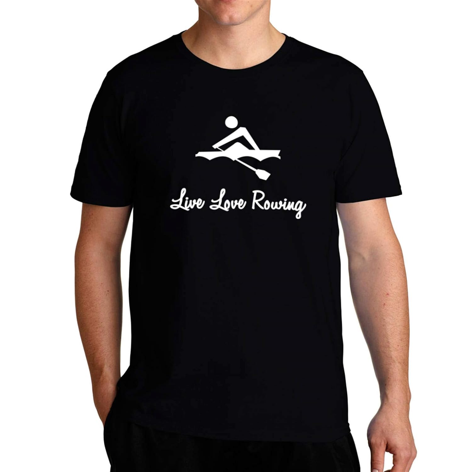 Live Love Rowing T Shirt Minaze