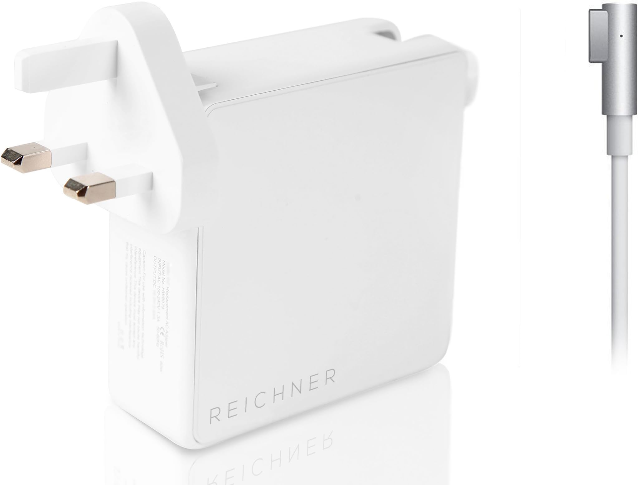 Reichner 60W 45W Mag 1 Laptop Charger Compatible With MacBook Air 11 13 - Early 2009 To Mid 2011 Unibody Mac - A1237 A1304 A1369 A1370 Power Supply MC965B/A MC968B/A - does Not Fit Retina Models