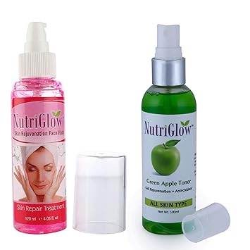 nutriglow green apple toner