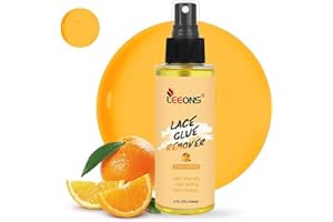 LEEONS 4OZ/120ML Tape Lace Remover Fast Acting/Bond Release Spray/Residue Removal Solution for Lace Wigs, Extensions, Hair Systems Tape & Lace Glue Remover NO Harsh Solvents, Harmful Fumes