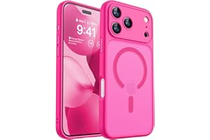 CANSHN Magnetic for iPhone 17 Pro Max Case, [Full Camera Protection] [Translucent Matte] [Compatible with Magsafe] Shockproof