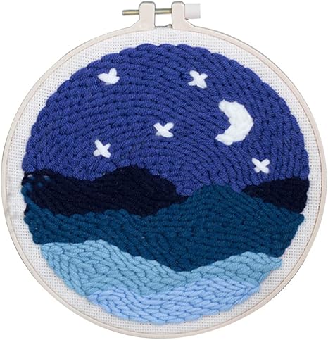 Amazon Artibetter パンチニードルキット 刺繍パッチニードル 針仕事工芸 スターターキット 刺繍セット Diy 手芸用 簡単 Diy 手芸愛好家 贈り物 クラフト 刺しゅうキット 通販