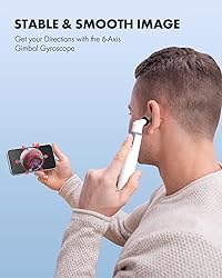Anykit Wireless Otoscope Ear Camera with Dual