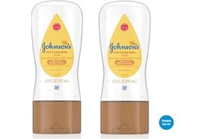JOHNSON & JOHNSON Johnsons Baby Oil Gel with Shea & Cocoa Butter, 6.5 fl. oz (Pack of 2)