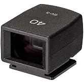 RICOH External Mini Finder GV-3 [Compatible Model: RICOH GR IIIx] [Optical viewfinder with a 40 mm Angle of View Attached to The hot Shoe] [Field of View Approx. 85%] [Manufacturer Warranty 1 Year
