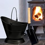 Trendi Heavy Duty Metal Fireside 41cm Large Waterloo Coal Bucket Hod Storage view 6