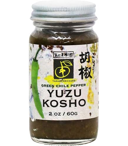 Amazon.com : Yakami Orchards Yuzu Kosho, Red Chili Pepper and