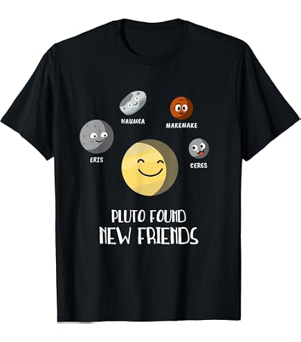 Amazon.com: I Love Pluto Heart Cute Pluto Planet Space T-Shirt