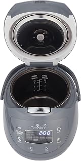 Yum Asia Panda Mini Rice Cooker 3.5 Cup Ninja Ceramic Bowl 7-Stage Fuzzy Logic view 4