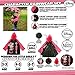 Disney Little Girls Frozen or Minnie Mouse Slicker and Umbrella Rainwear Set