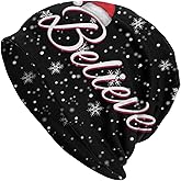 LAIPUTER Holiday Beanie Standard Closed Chemo Knitted Hats Baggy Slouchy Skull Cap Cancer Headwear for Women Men