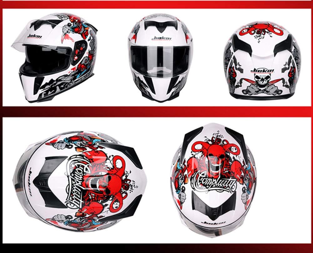 Casco Integrale Moto Woljay Con Visiera Trasparente - Approvato DOT/ECE, Per Uomini E Donne - Foto 2