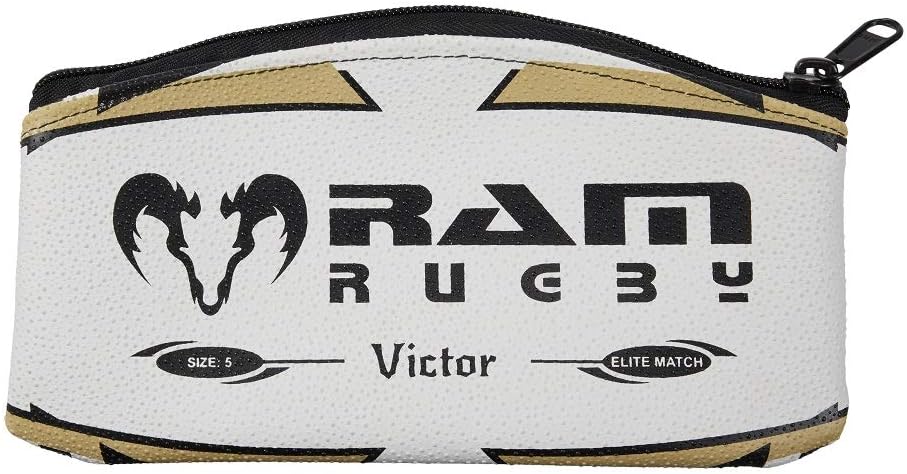 Ram Rugby Pencil Case, Realistic Rubber with Authentic Grip, Durable Cotton Lining - Image 3