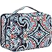Vera Bradley Luggage Large Blush & Brush Makeup Case, Classic Black
