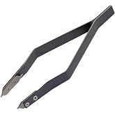 Yitokmc 7825-Watch Spring Bar Tweezer, Aluminum Alloy Spring Bar Pliers Lug Removal Fitting Tool Watch Repair Accessories for Band Adjustment and Link Removal