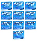 Dentyne Pure Mint with Herbal Accents Sugar Free Gum 10-9 Piece Packages ( 90 Pieces )