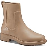 Alfani Womens Beige Goring Tackoma Round Toe Block Heel Booties 8 M