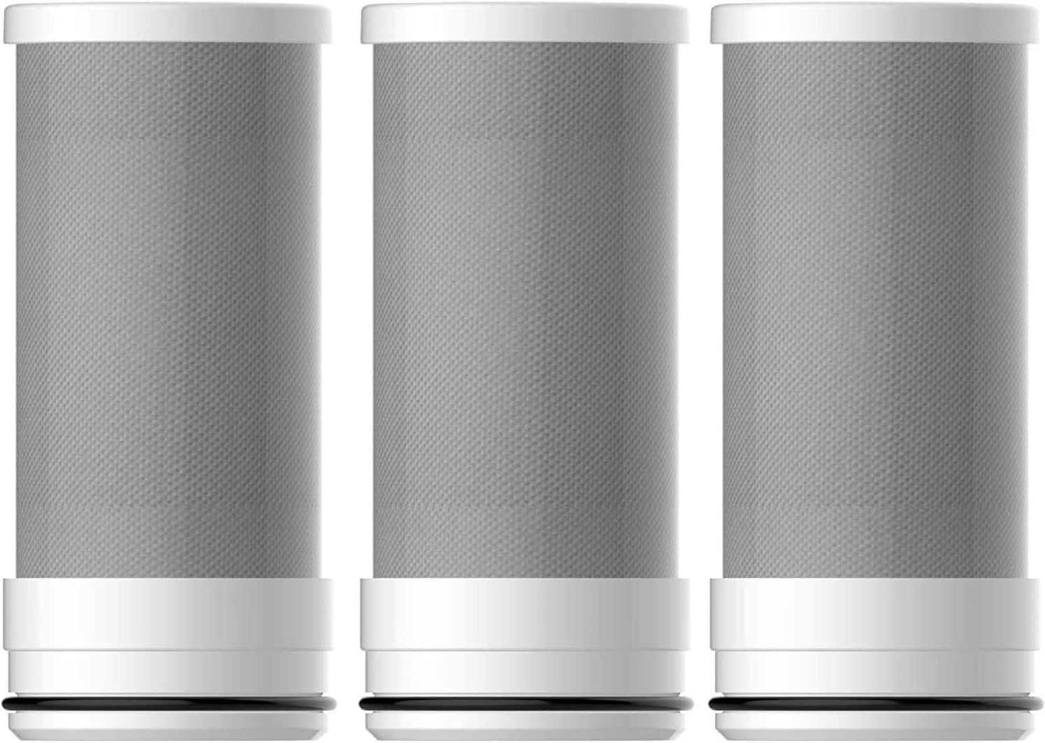 Waterdrop WD-FF-01A Replacement Filter, Water Filter Tap, Replacement for WD-FC-01, WD-FC-02, WD-FC-04, Reduces Chlorine, Taste and Odor, Last Up to 9 Months (Pack of 3)