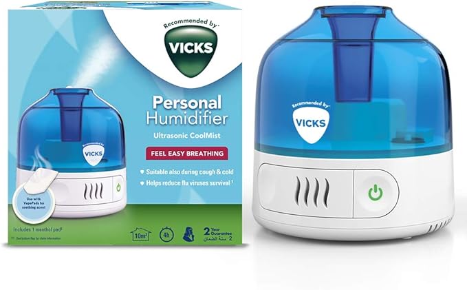 Vicks Vul505 Cool Mist Persoonlijke Luchtbevochtiger Wit Amazon Nl