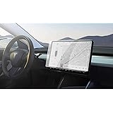 Tesla Model 3 Model Y 15" Center Control Touchscreen Car Navigation Tempered Glass Touch Screen Protector, P50 P65 P80 P80D A