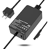 Ryaobwu 65W Laptop Charger Compatible with Microsoft Surface Pro 11 10 9 8 3 7 7+ 6 5 4 X,Compatible with Surface Windows Lap