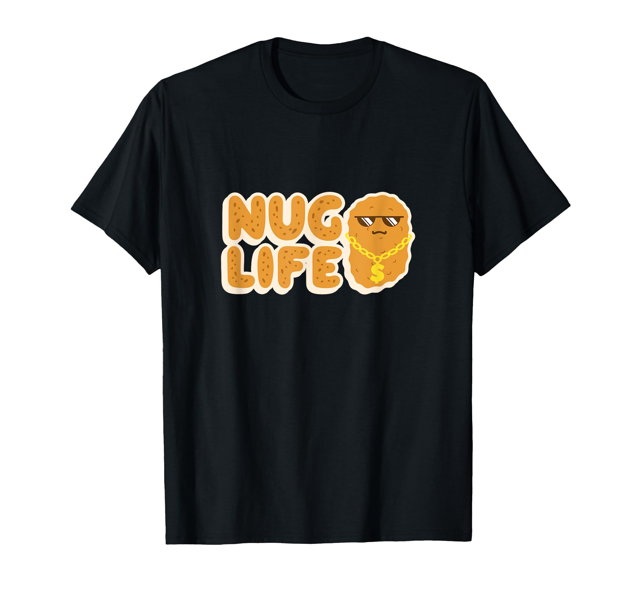 Nug Life Kawaii Chicken Nugget Character Hilarious T-Shirt