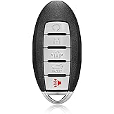 Keylessbest Replacement for 2017 2018 2019 2020 Nissan Rogue Key Fob Remote Control KR5S180144106 5 Buttons 433MHz