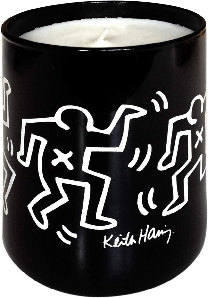 Thompson Ferrier Women's White with Black Drawing Candle