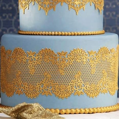 Pavoni Magic Decor Original Cake Lace Silikon Matte – Design Nr. 6