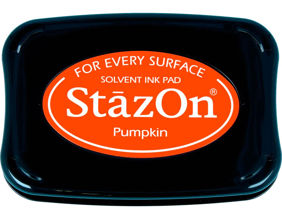 Tsukineko StazOn Stamp Pad, Orange — image 1