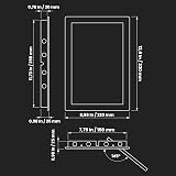 Awenta 200x300 mm Plastic Access Panel Door White Paintable ABS view 2