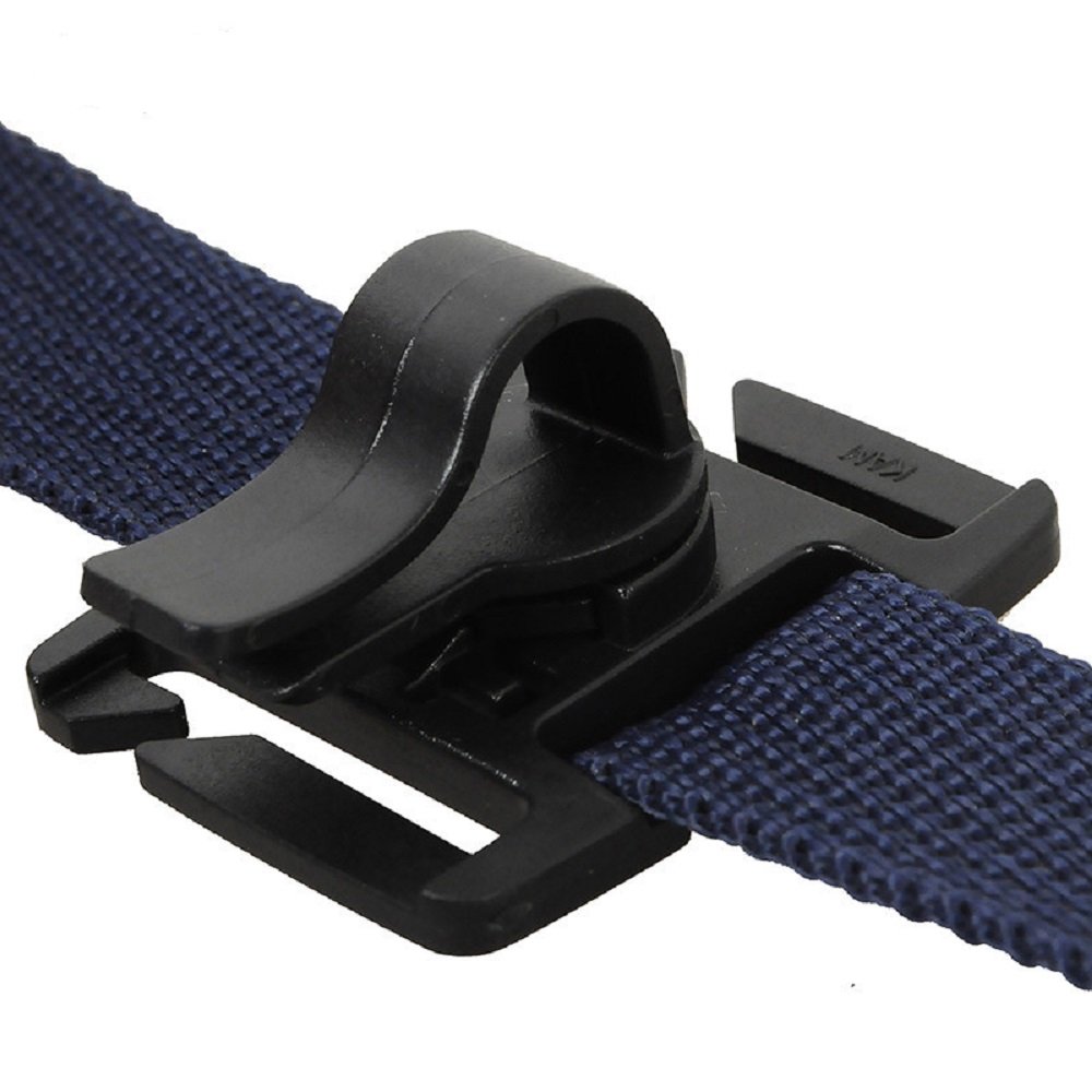 INDEPMAN Outdoor Rotate 360 Degree Tactical Military Hydration Tube Clips Water Pipe Clip for