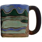 Mara Stoneware Mug - Mountains - 16 oz