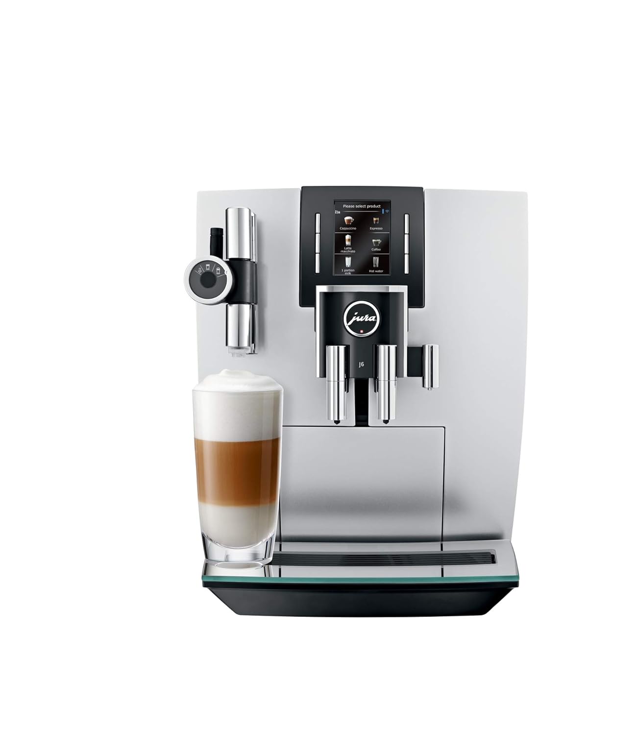 Brilliant Silver JURA 15111 J6 Coffee Machine Kitchen ...