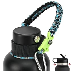 QeeCord Paracord Handle Compatible with Hydro Flask