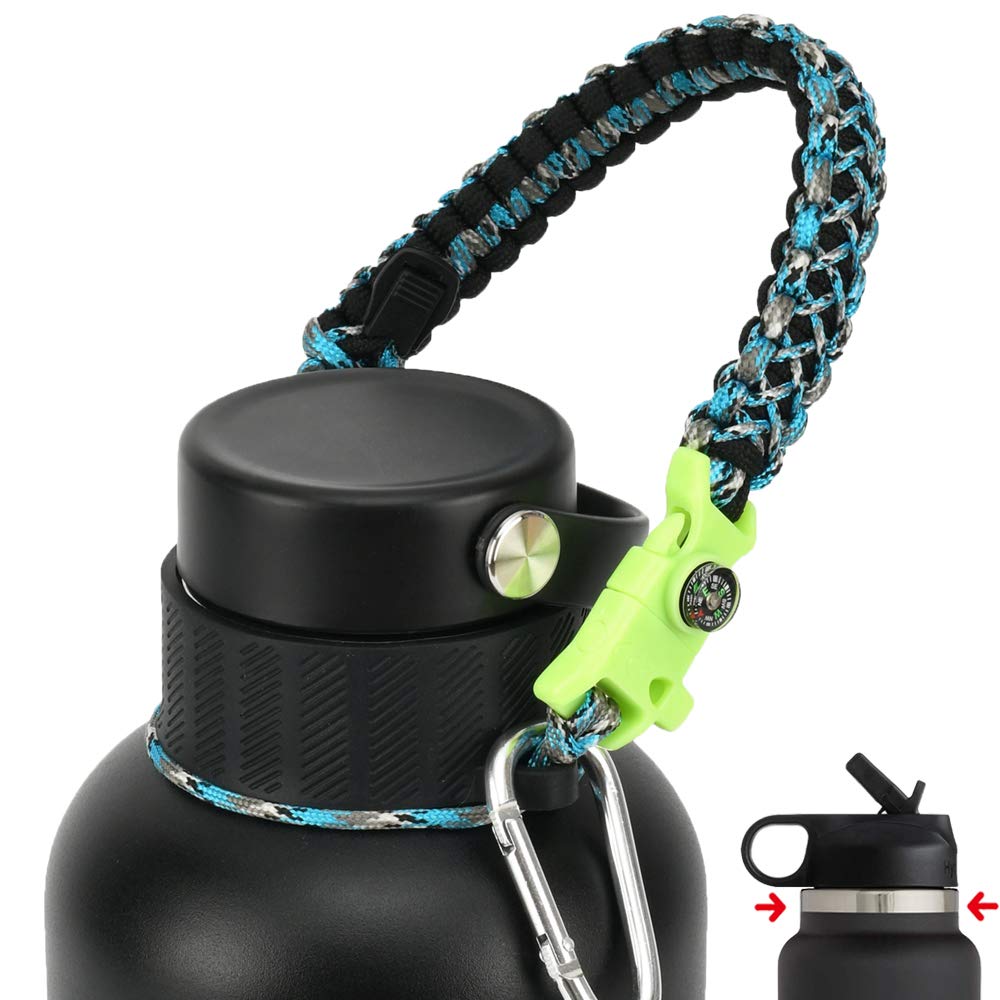 QeeCord Paracord Handle Compatible with Hydro Flask