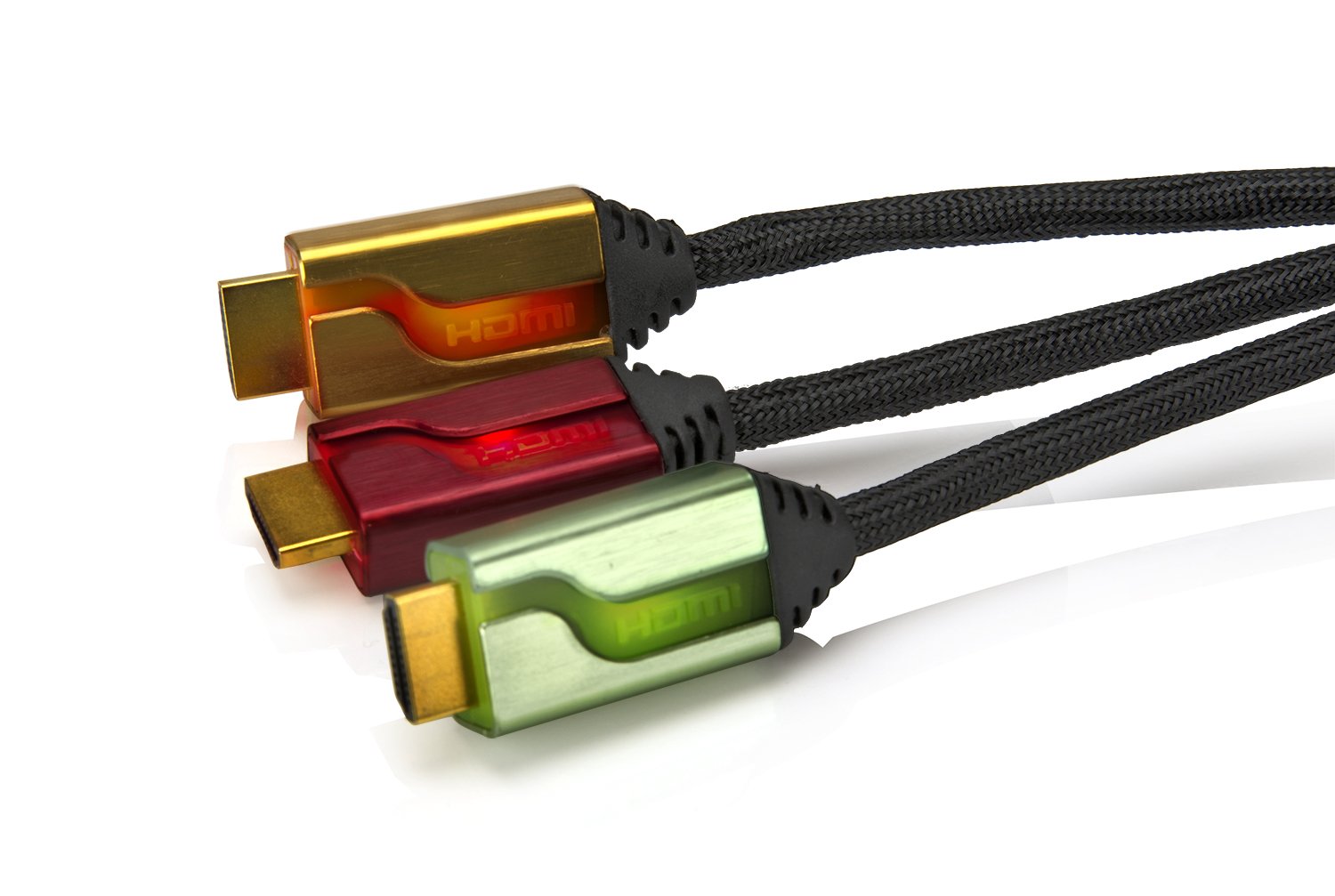 Afterglow PL-9023ROLEU Triple HDMI Cable 1.80 m Multi-Coloured