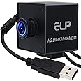 ELP Global Shutter USB Wide Angle Webcam for Computer 1080P 90fps Lightburn Camera for Laser Engraver USB2.0 PC High Frame Security Camera for Raspberry Pi (110 Low Distortion Lens)