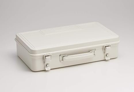 Amazon Toyo スチール製 トランク型工具箱 T 360 W 白 ツールボックス