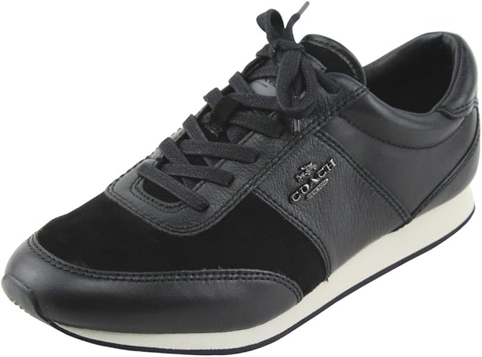 Coach Womens Raylen Suede Low Top Lace Up