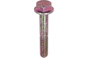 U-TURN FASTENERS, INC. U-Turn Fasteners Flange Bolt - M8-1.25 x 45 mm Flange Bolts Flanged Hex Screws, DIN 6921, Non Serrated Strong & Reliable Zinc Made Frame Bolts Ensures Durability | (Pack of 10)
