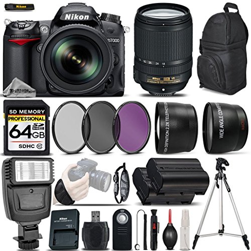 Nikon D7000 DSLR Camera 16.2MP + Nikon 18-140mm VR Lens - Ultimate Saving Bundle - International Version Nikon D7000 DSLR Camera 16.2MP + Nikon 18-140mm VR Lens - Ultimate Saving Bundle - International Version
