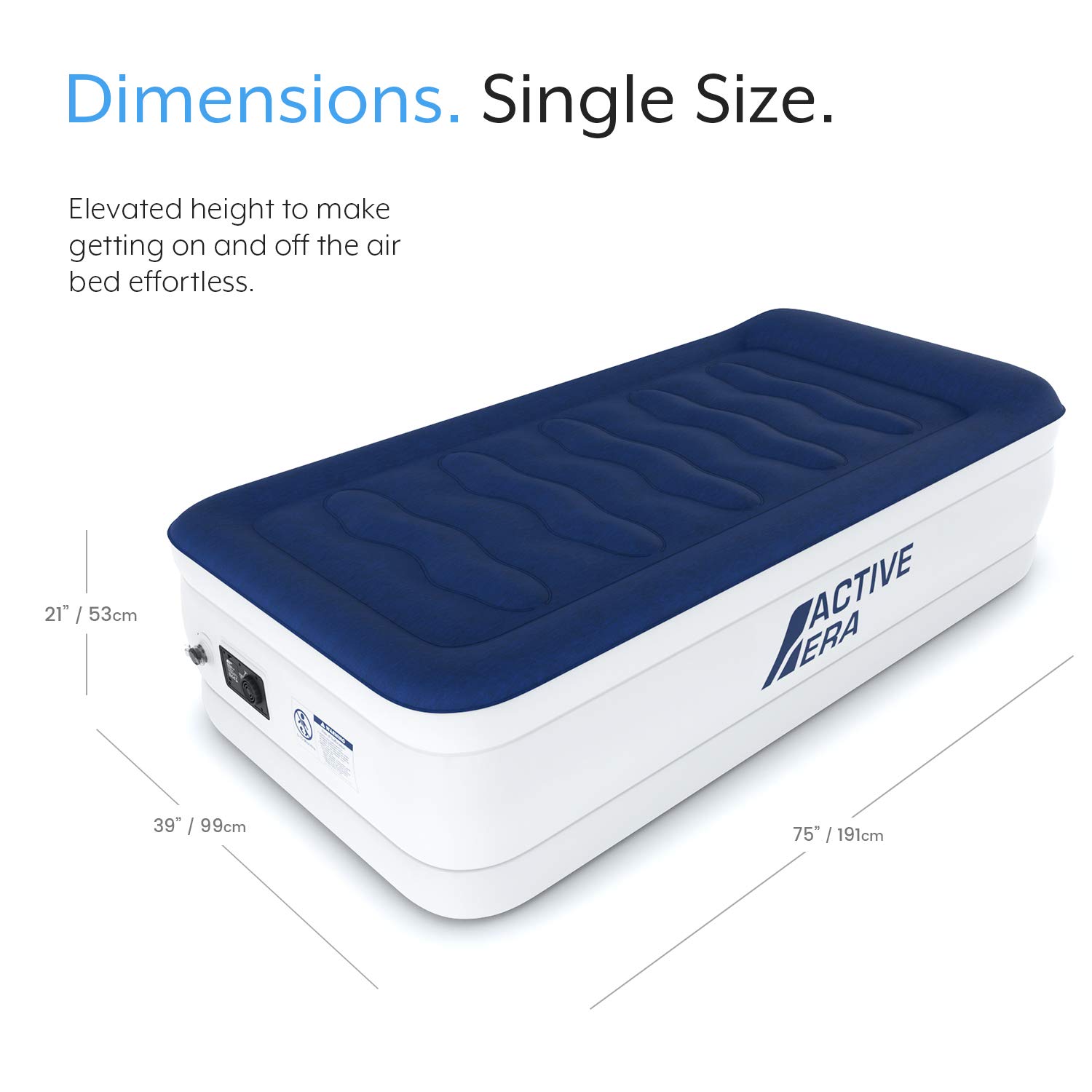 active era single air bed