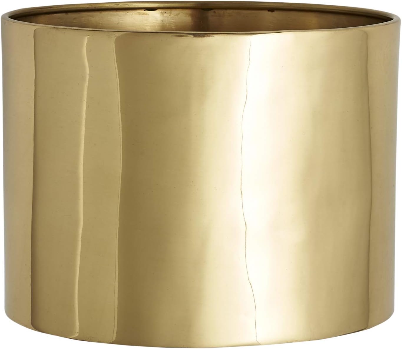 Solid Brass Planter Large Size Metallic 