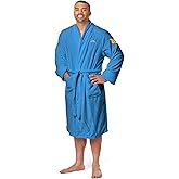 Northwest The Company Official NFL Los Angeles LA Chargers Men's L/XL Silk Touch Bath Robe with Number, Light Blue, 26" x 47"