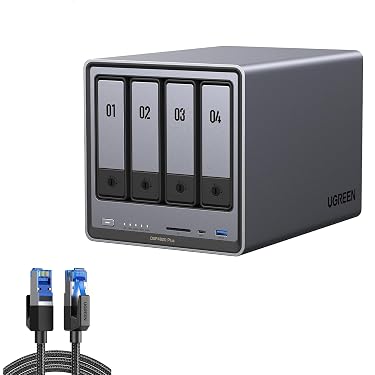 Amazon.com: UGREEN NAS DXP4800 Plus 4-Bay Desktop NAS Massive