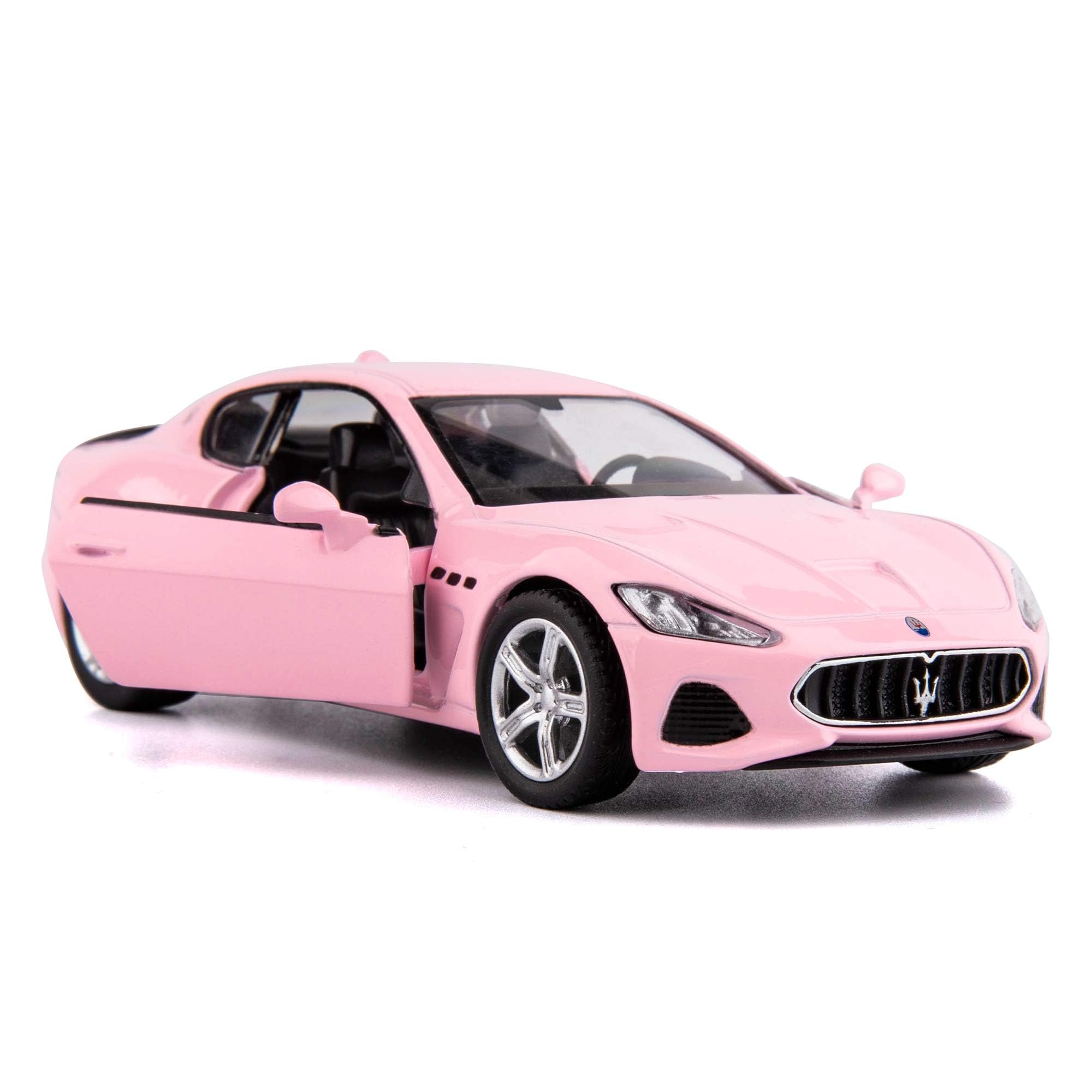 imtfzct 1/36 Scale Maserati GT Casting Car Model, Zinc Alloy Toy Car for Kids, Pull Back Vehicles Toy Car for Toddlers Kids Boys Girls Gift (Pink) — image 1