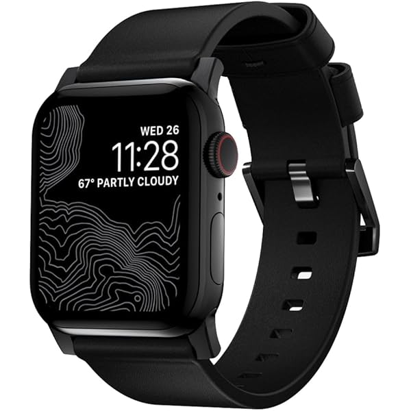 Amazon.com: NOMAD Rugged Band Black for Apple Watch - 45