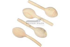 CORSARO MUSIC Boxwood Musical Spoons from Turkey (Set of 4)